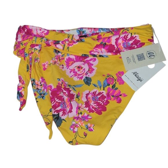 Maaji Bouquet BAILEY Floral Reversible Bikini Bottom Nwt Xl - Picture 4 of 12